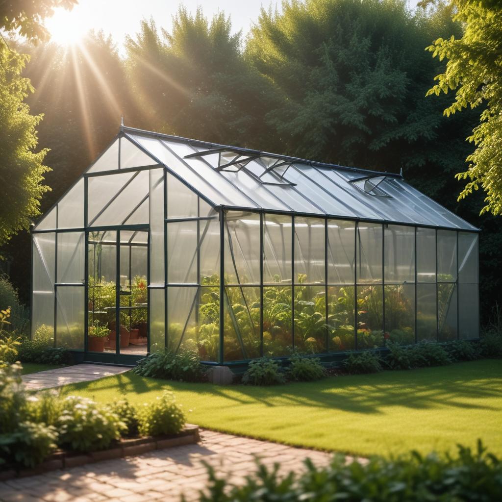 Садовые теплицы из поликарбоната с панелями толщиной 4 мм и 6 мм